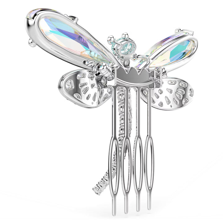 Swarovski x Ariana Grande Brosche und Haar Accessoire Verschiedene Schliffe Libelle Grün Rhodin - 5749193