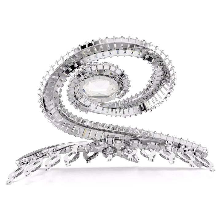 Swarovski x Ariana Grande Haarclip Kristallperle Baguette Schliff Weiss Rhodiniert - 5720867