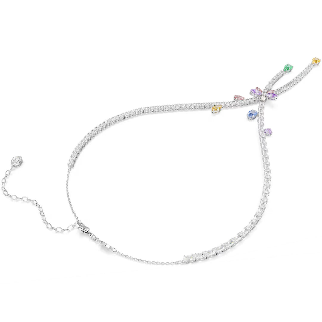 Swarovski x Ariana Grande Halskette Verschiedene Schliffe Libelle Mehrfarbig Rhodiniert - 5737424