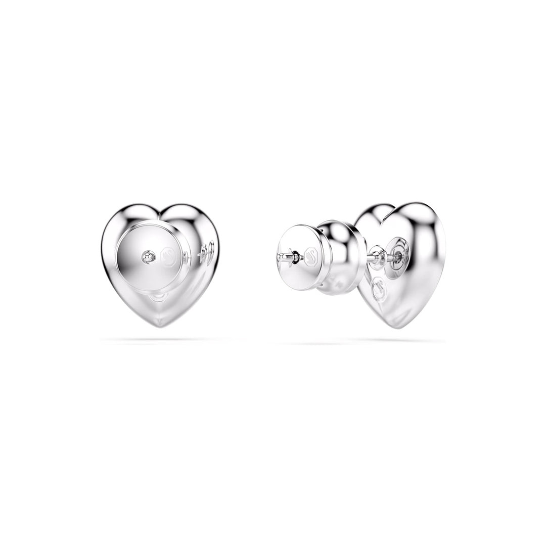 Swarovski x Ariana Grande Ohrstecker Verschiedene Schliffe Herz Weiss Rhodiniert - 5720859