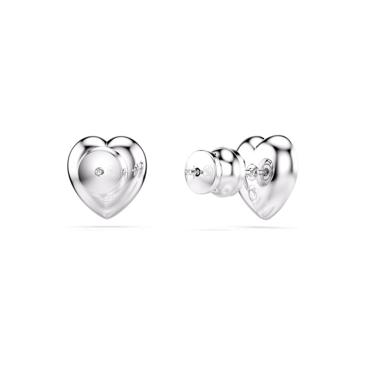 Swarovski x Ariana Grande Ohrstecker Verschiedene Schliffe Herz Weiss Rhodiniert - 5720859