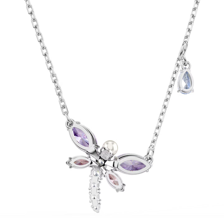 Swarovski x Ariana Grande Halskette Verschiedene Schliffe Libelle Mehrfarbig Rhodiniert - 5737383