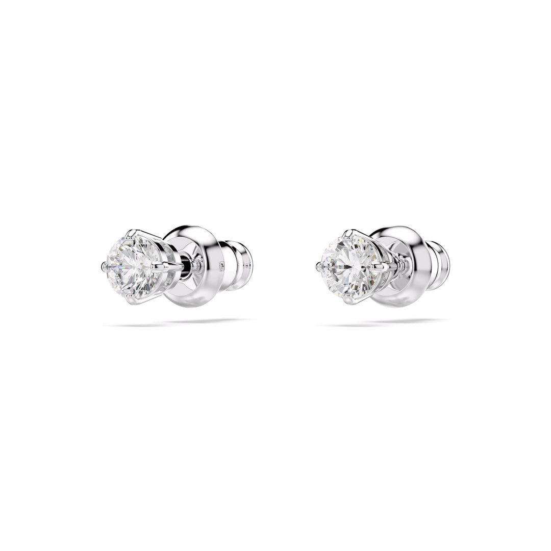 Swarovski Stilla Attract Ohrstecker Rundschliff Weiss Rhodiniert - 5408436
