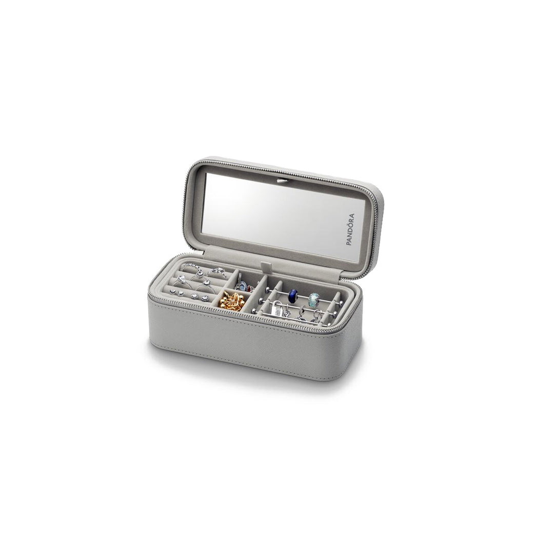 Pandora Kleine graue Travel Schmuckbox - A012