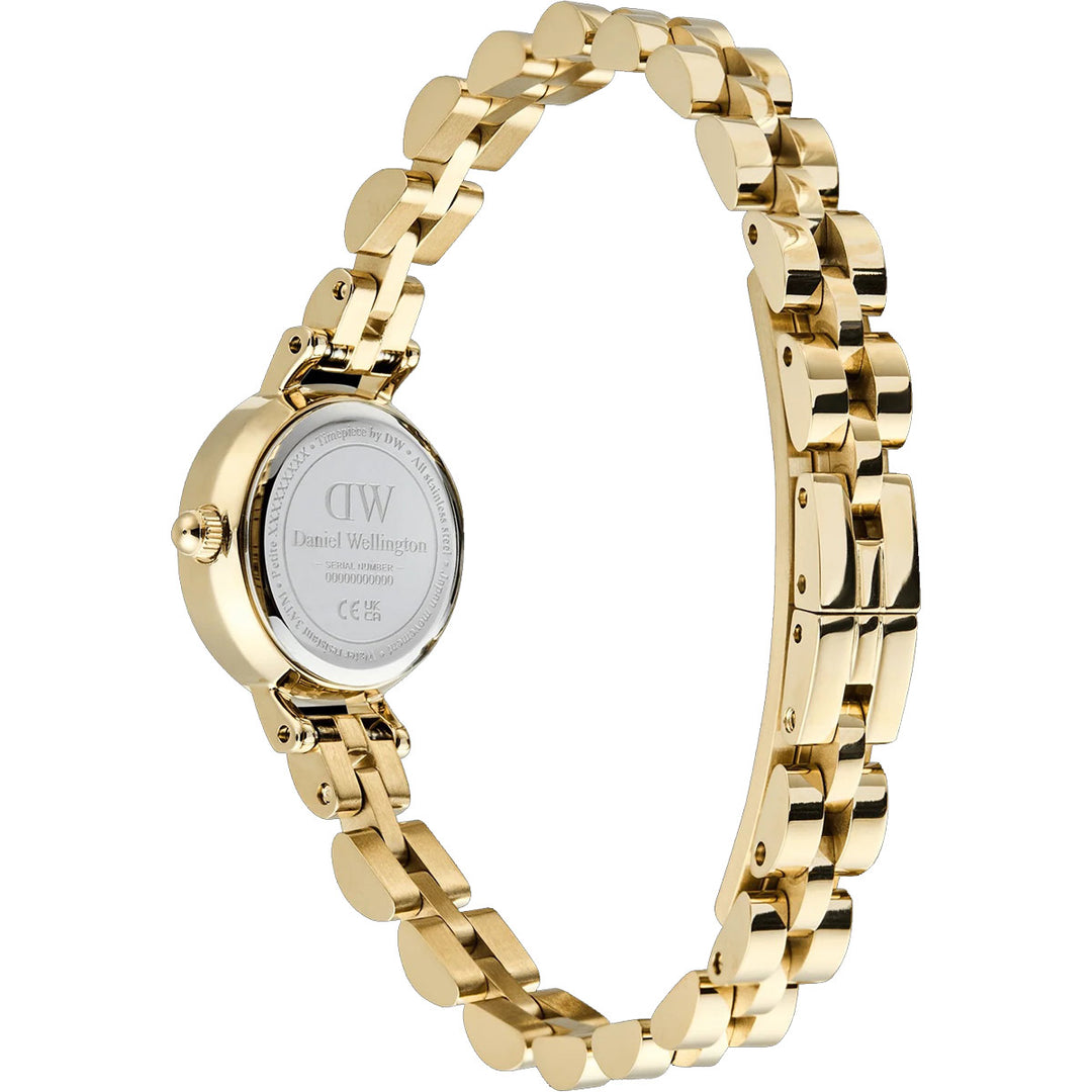 Daniel Wellington Petite Mini Arch 3-link White Gold - DW00100855