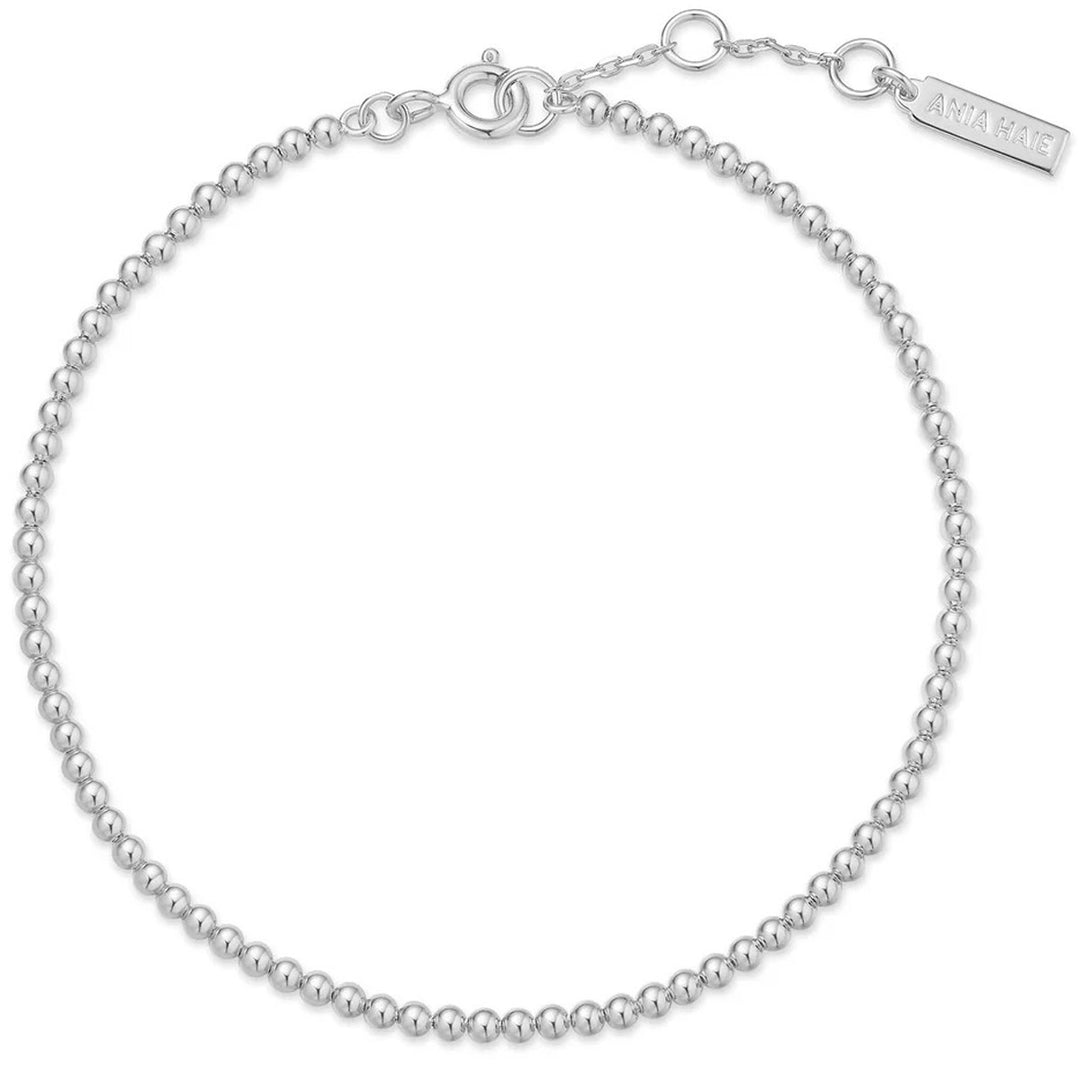 Ania Haie Silver Beaded Armband - B063-03H