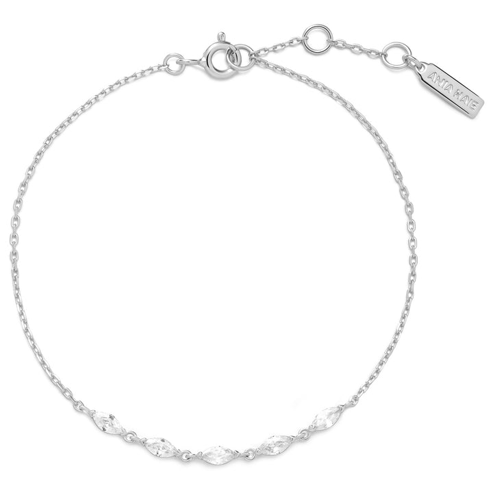 Ania Haie Silver Quintet Marquise Armband - B075-03H