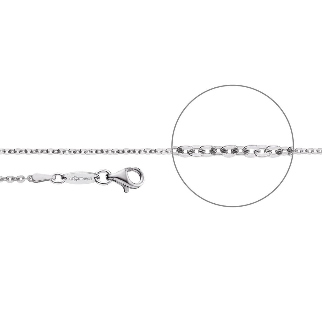 Der Kettenmacher Brillantkette Silber Diamantiert
