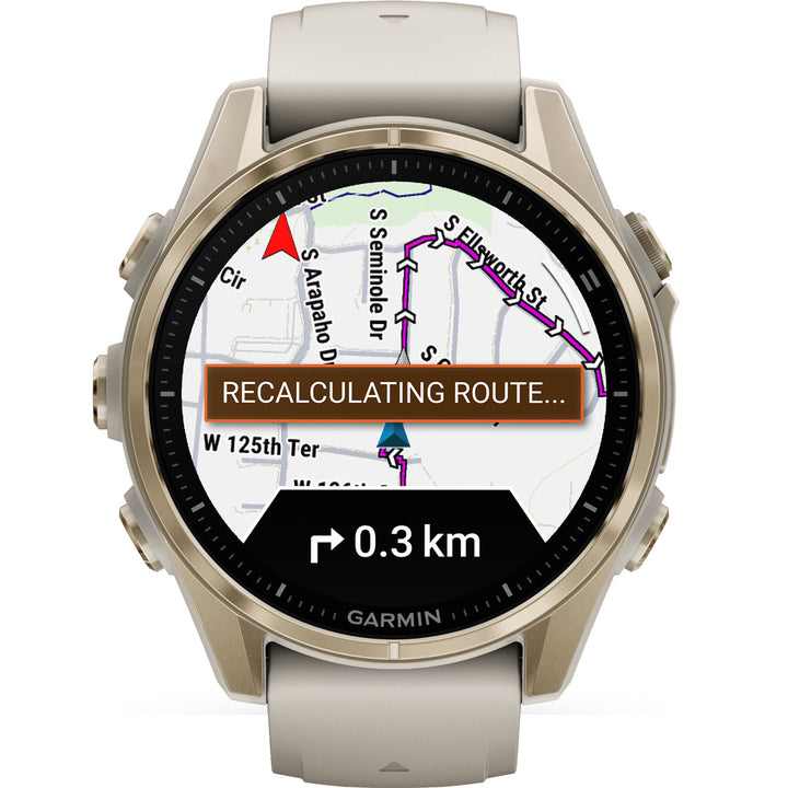 Garmin Fenix 8 Amoled Sapphire Soft Gold Fog Gray (43 mm) - 010-02903-11