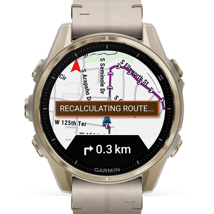 Garmin Fenix 8 Amoled Sapphire Soft Gold (43 mm) - 010-02903-40