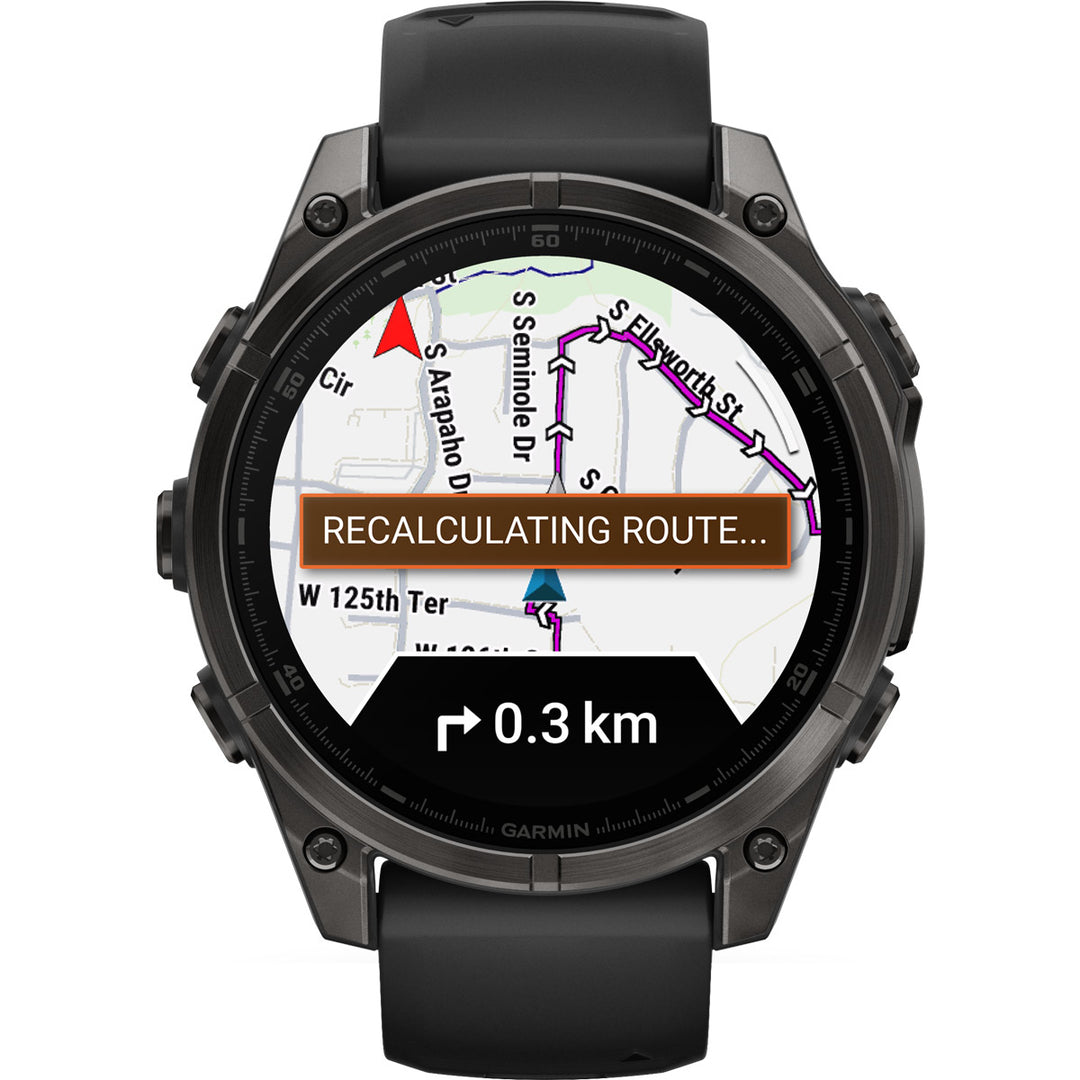 Garmin Fenix 8 Amoled Sapphire Carbon Black (47 mm) - 010-02904-21