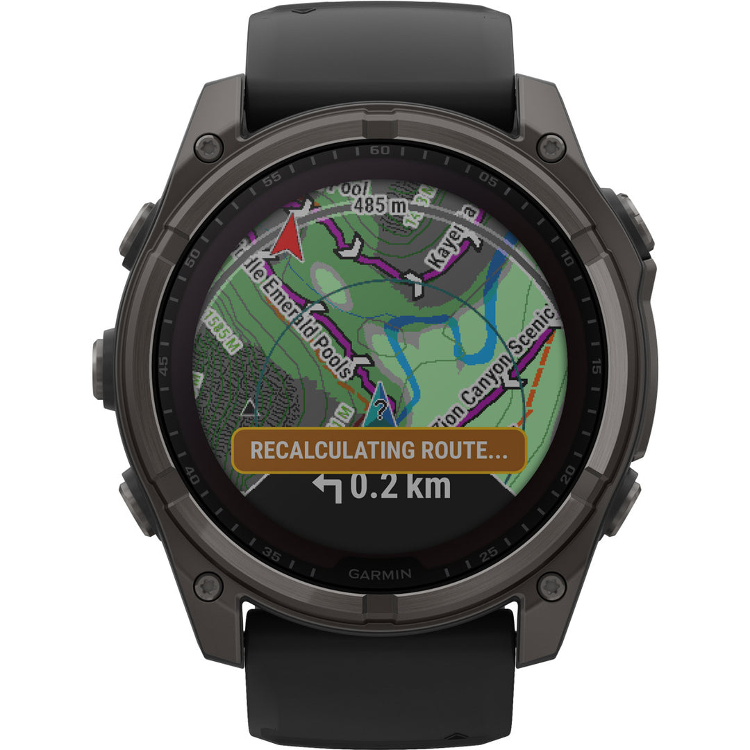 Garmin Fenix 8 Solar Sapphire Carbon (51 mm) - 010-02907-11