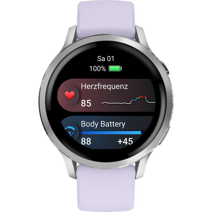Garmin Venu 4 Silver Periwinkle (41 mm) - 010-03013-01