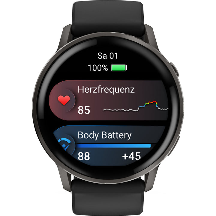 Garmin Venu 4 Slate Black (45 mm) - 010-03014-00