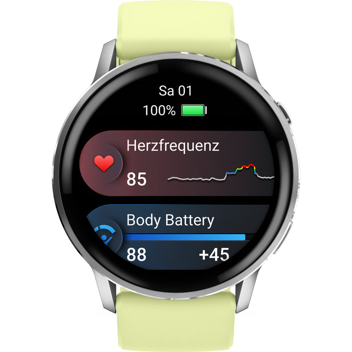 Garmin Venu 4 Silver Citron (45 mm) - 010-03014-02
