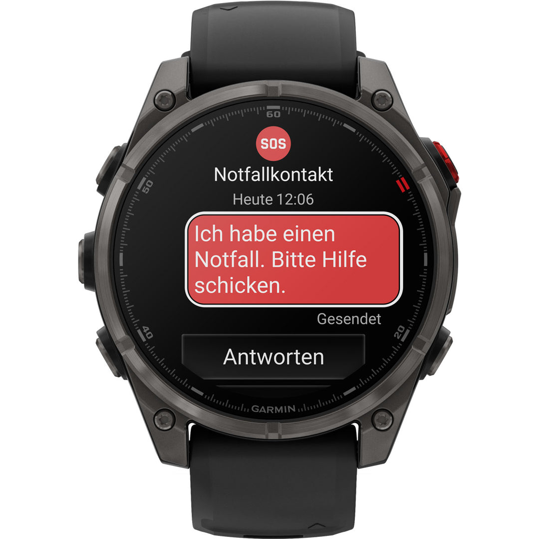 Garmin Fenix 8 Pro Amoled Sapphire Carbon Black Grey (47 mm) - 010-03198-01
