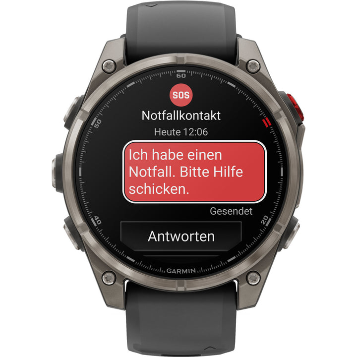 Garmin Fenix 8 Pro Amoled Sapphire Titanium Black (47 mm) - 010-03198-11