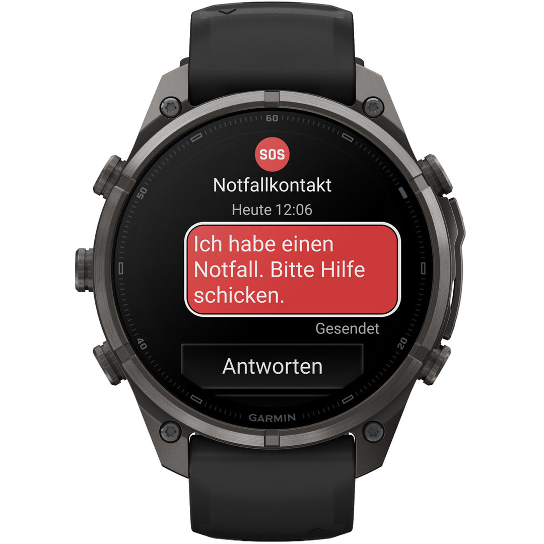 Garmin Fenix 9 Pro inReach Amoled Carbon Gray Titanium Black (47 mm) - 010-04336-11
