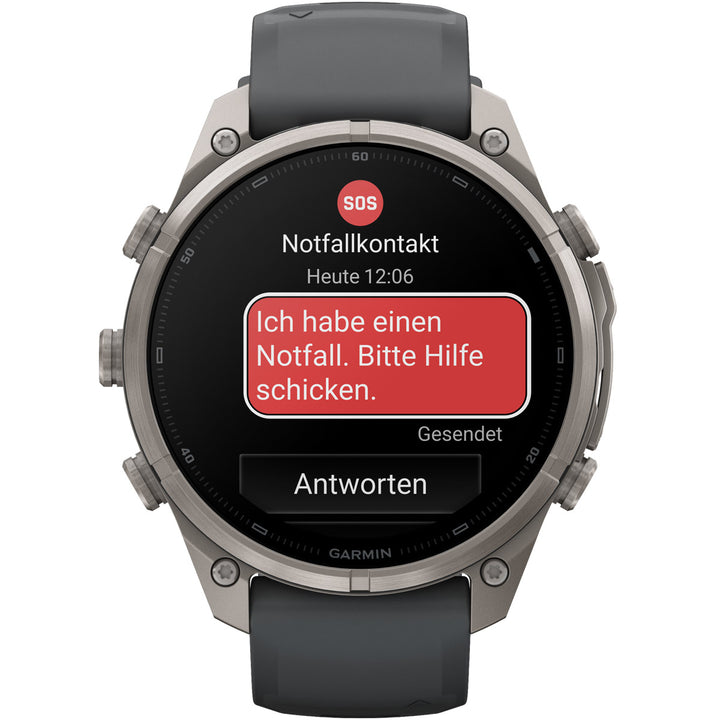 Garmin Fenix 9 Pro inReach Amoled Titanium Graphite (47 mm) - 010-04336-21