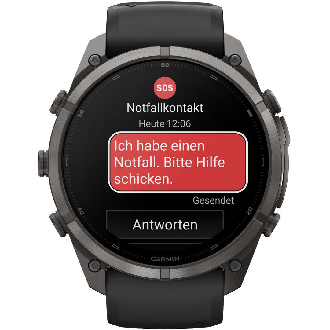 Garmin Fenix 9 Pro inReach Amoled Carbon Gray Titanium Black (51 mm) - 010-04337-11