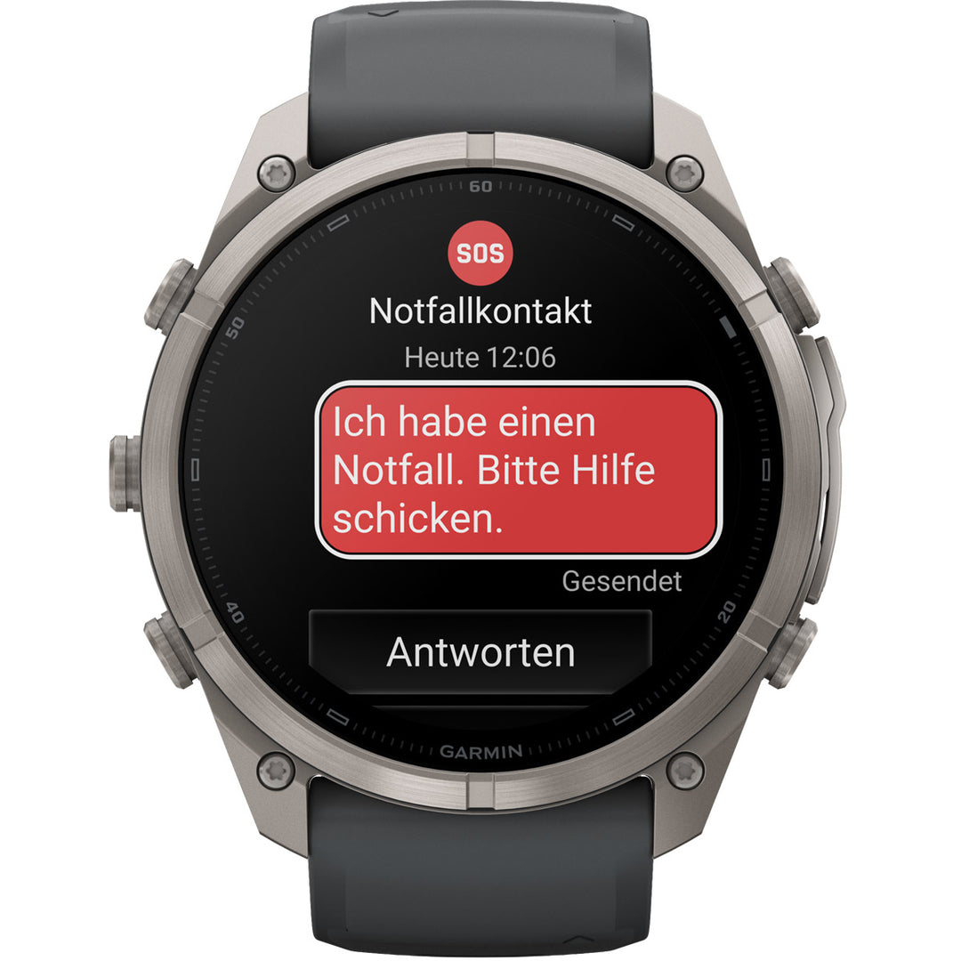 Garmin Fenix 9 Pro inReach Amoled Titanium Graphite (51 mm) - 010-04337-21