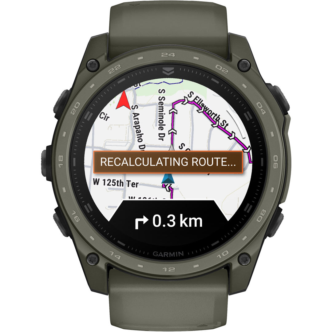 Garmin Tactix 8 Amoled Cerakote Olive Drab (51 mm) - 010-04553-11