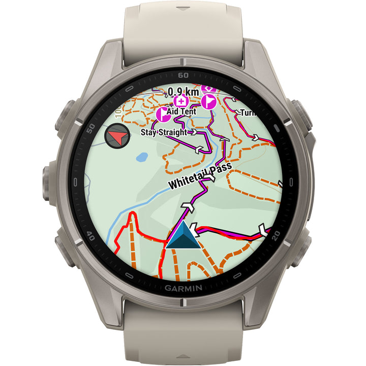 Garmin Fenix 9 Amoled Titanium Fog Gray (43 mm) - 010-04761-01