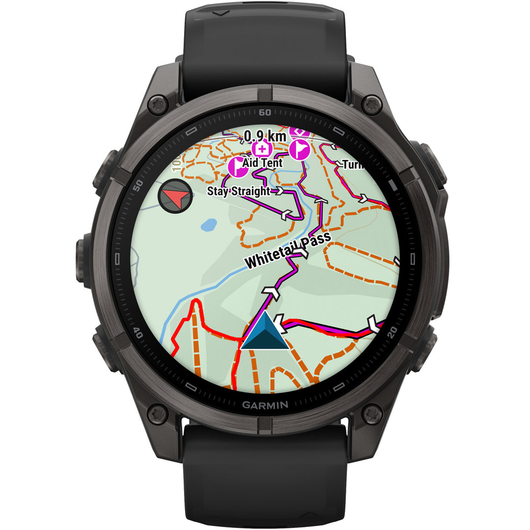 Garmin Fenix 9 Amoled Carbon Gray Titanium (47 mm) - 010-04762-11