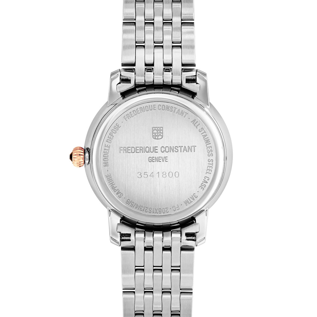 Frederique Constant Classics Slimline Ladies Moonphase - FC-206MPWD1S2B