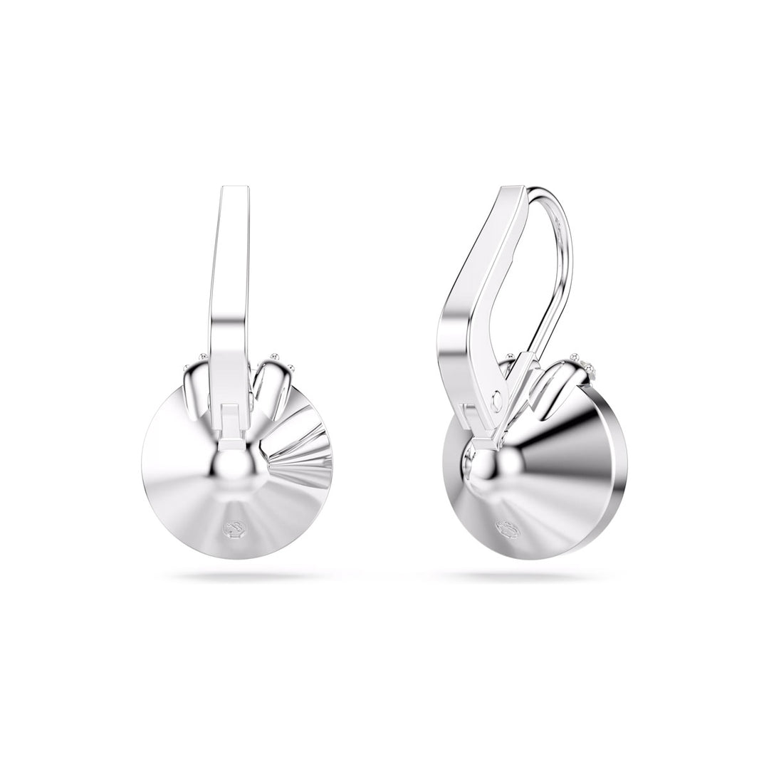Swarovski Bella V Drop Ohrhänger Rundschliff Blau Rhodiniert - 5734234