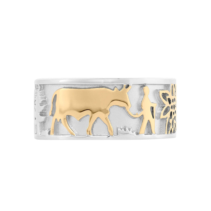 Gexist Edelweiss Ring Senn &amp; Kühen - RG 7004