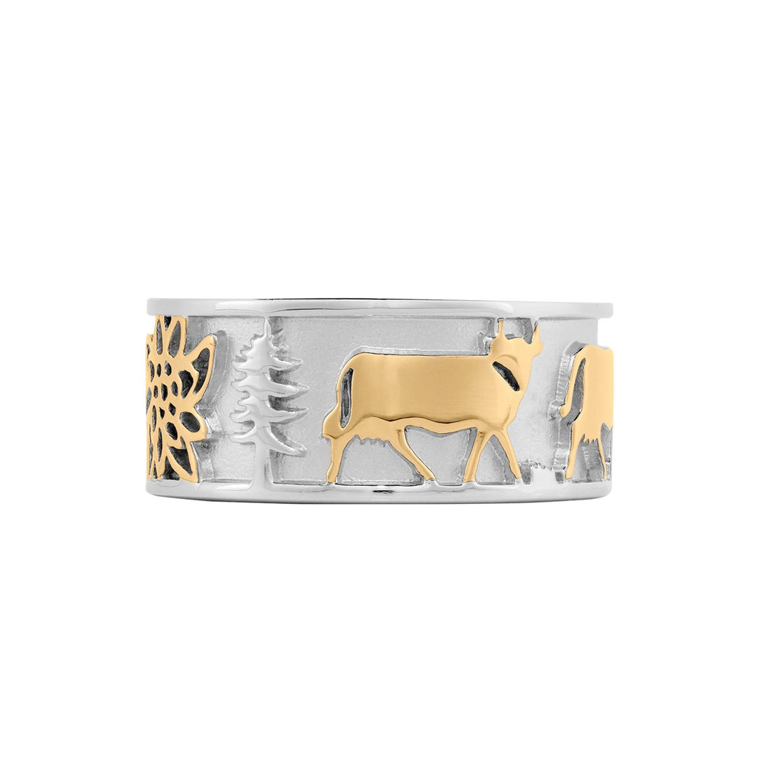 Gexist Edelweiss Ring Senn &amp; Kühen - RG 7004