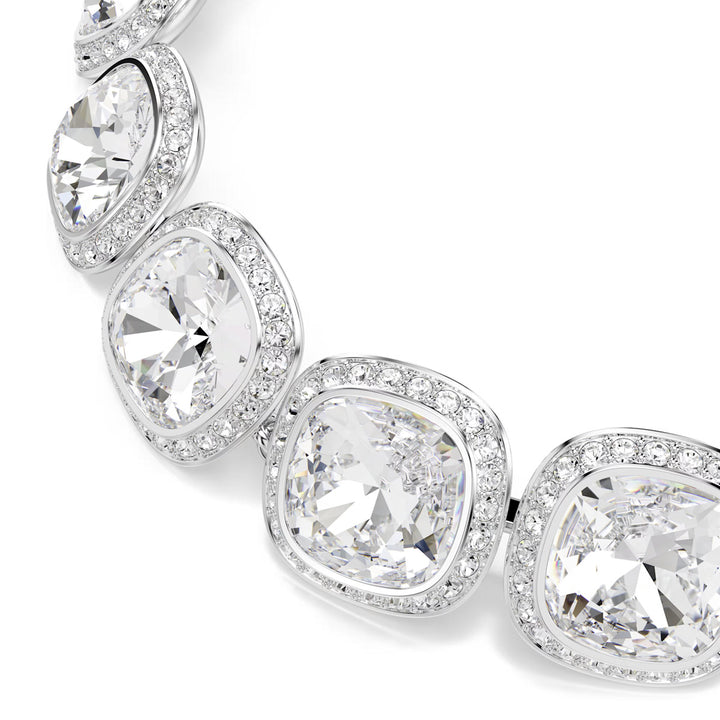 Swarovski Una Angelic Armband Kissenschliff Weiss Rhodiniert - 5751558