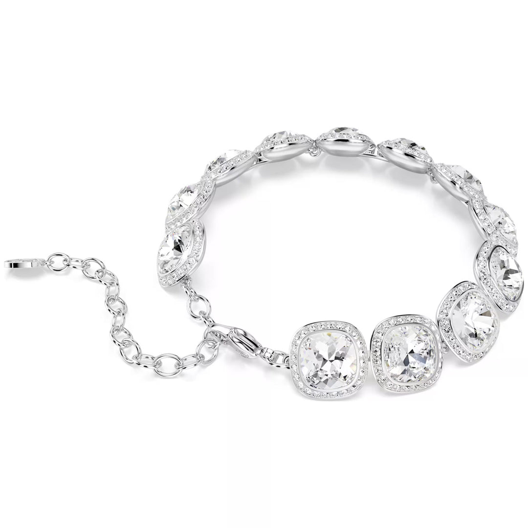 Swarovski Una Angelic Armband Kissenschliff Weiss Rhodiniert - 5751558