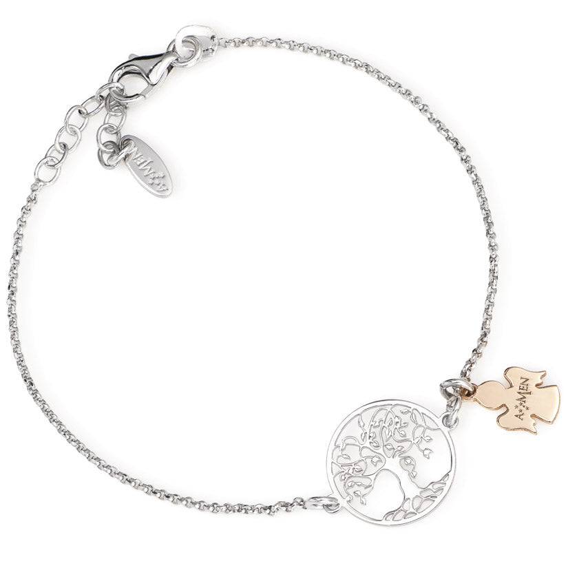 Amen Life Tree Angel Armband - BRALABR3