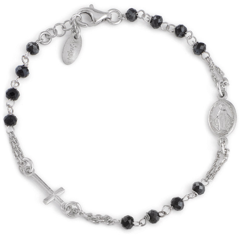 Amen Rosary Crystal Armband - BROBG3