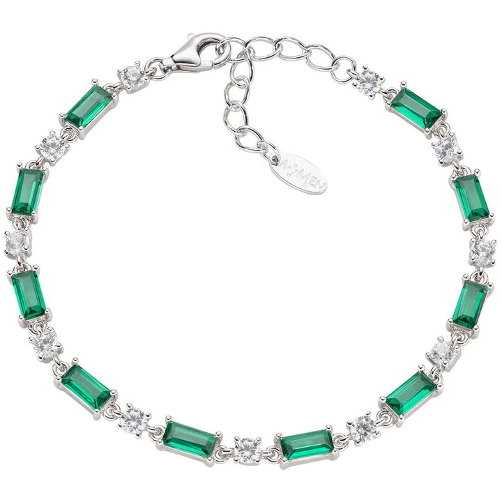 Amen Baguette Cut Tennis Armband - BT2REBVBZ16