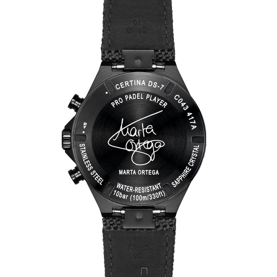 Certina DS-7 Chronograph Padel Edition by Marta Ortega - C043.417.38.201.10