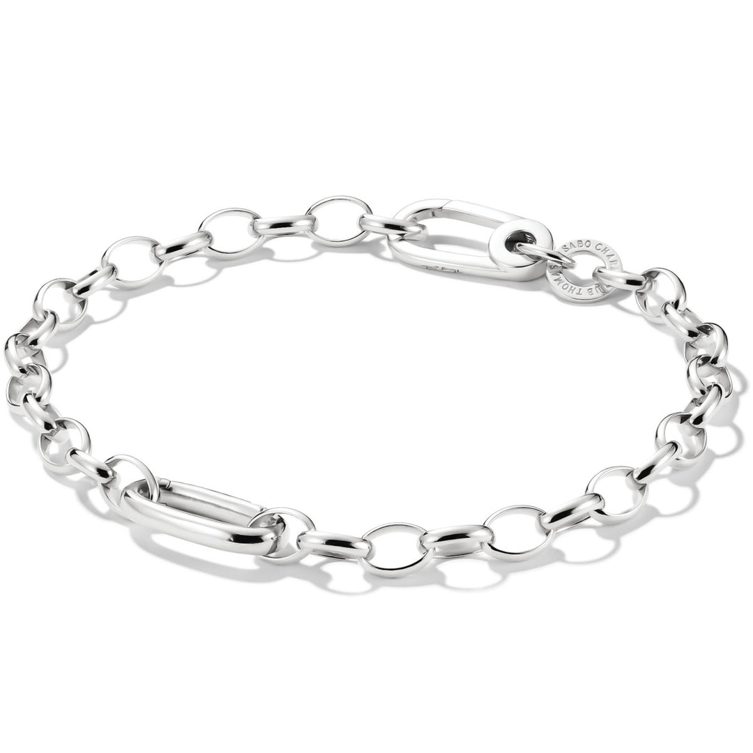 Thomas Sabo Charm-Armband mit einem Connect Link Silber - C1202-001-21
