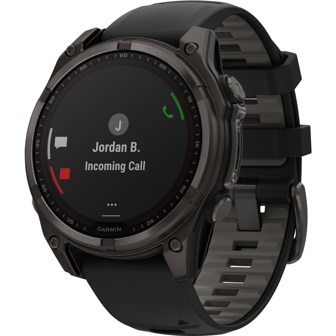 Garmin Fenix 8 Solar Sapphire Carbon (47 mm) - 010-02906-11