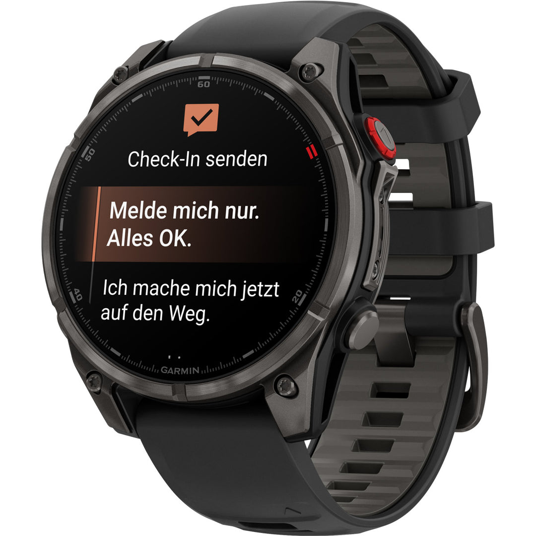 Garmin Fenix 8 Pro Amoled Sapphire Carbon Black Grey (47 mm) - 010-03198-01
