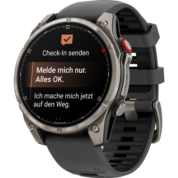 Garmin Fenix 8 Pro Amoled Sapphire Titanium Black (47 mm) - 010-03198-11