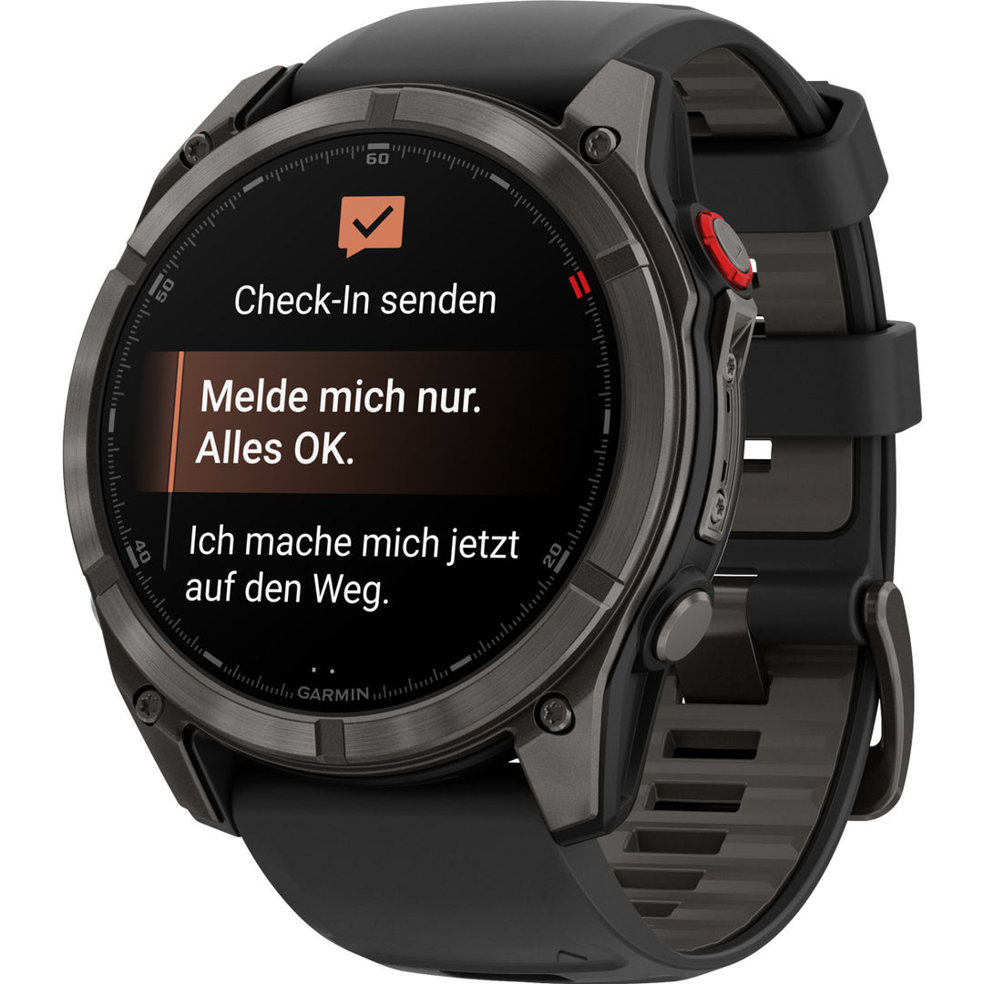 Garmin Fenix 8 Pro Amoled Sapphire Carbon Black Grey (51 mm) - 010-03199-01