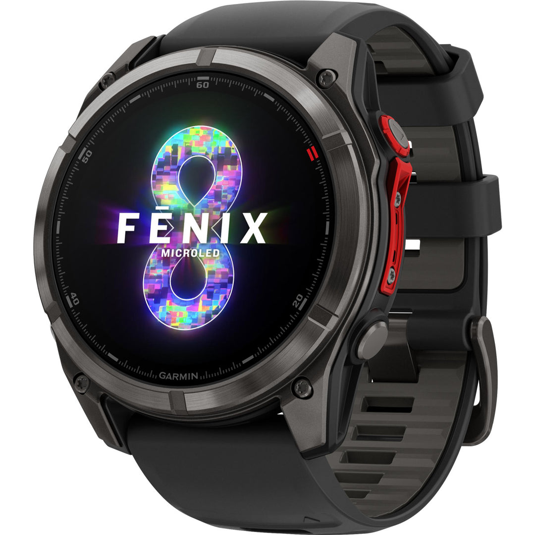 Garmin Fenix 8 Pro MicroLED Sapphire Carbon Grey Black (51 mm) - 010-03380-01