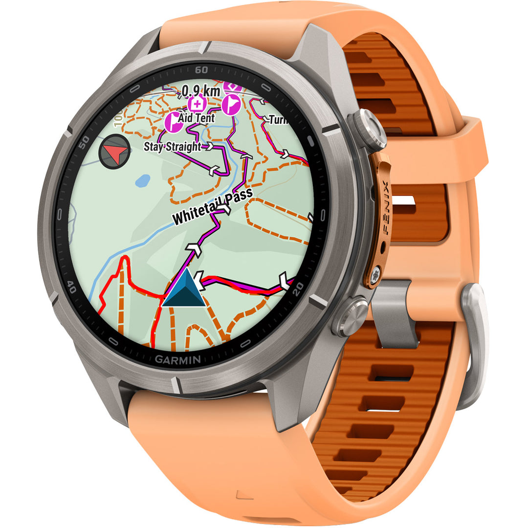 Garmin Fenix 9 Pro inReach Amoled Titanium Shell Pink (43 mm) - 010-04335-01