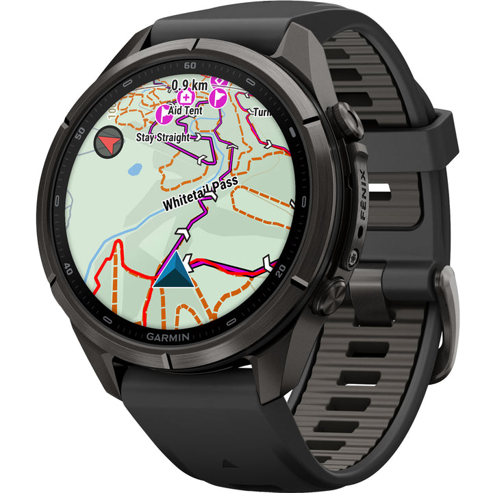 Garmin Fenix 9 Pro inReach Amoled Carbon Gray Titanium Black (43 mm) - 010-04335-11