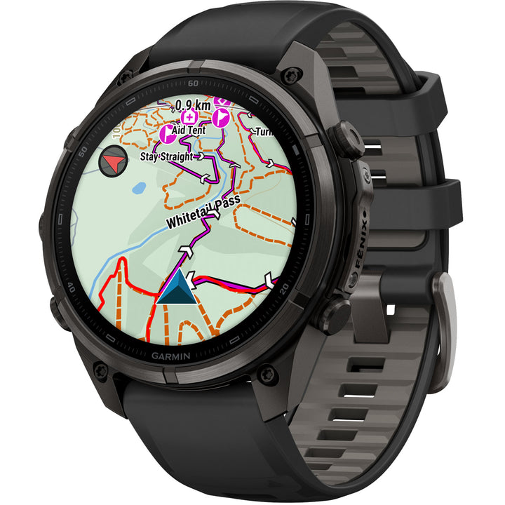 Garmin Fenix 9 Pro inReach Amoled Carbon Gray Titanium Black (47 mm) - 010-04336-11