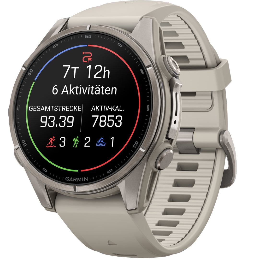 Garmin Fenix 9 Amoled Titanium Fog Gray (43 mm) - 010-04761-01
