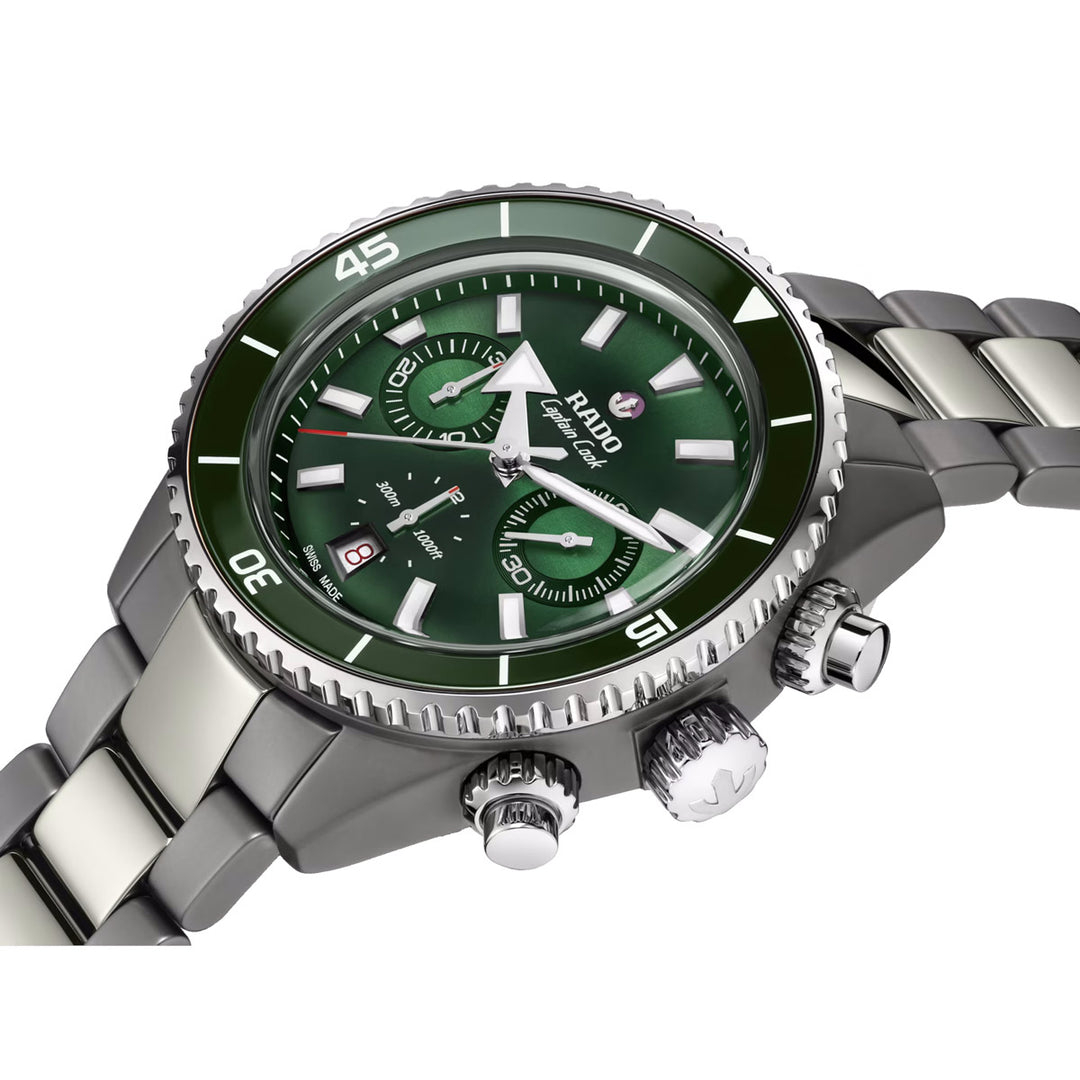 Rado Captain Cook Ceramic Automatic Chronograph - R32189313