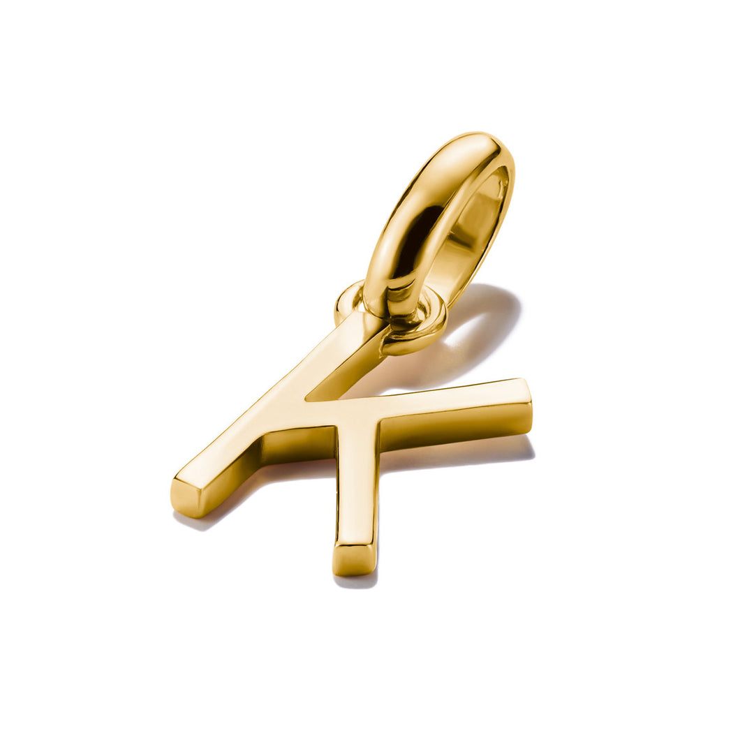 Thomas Sabo Charm-Anhänger Buchstabe K Connect vergoldet - CC1217-413-39